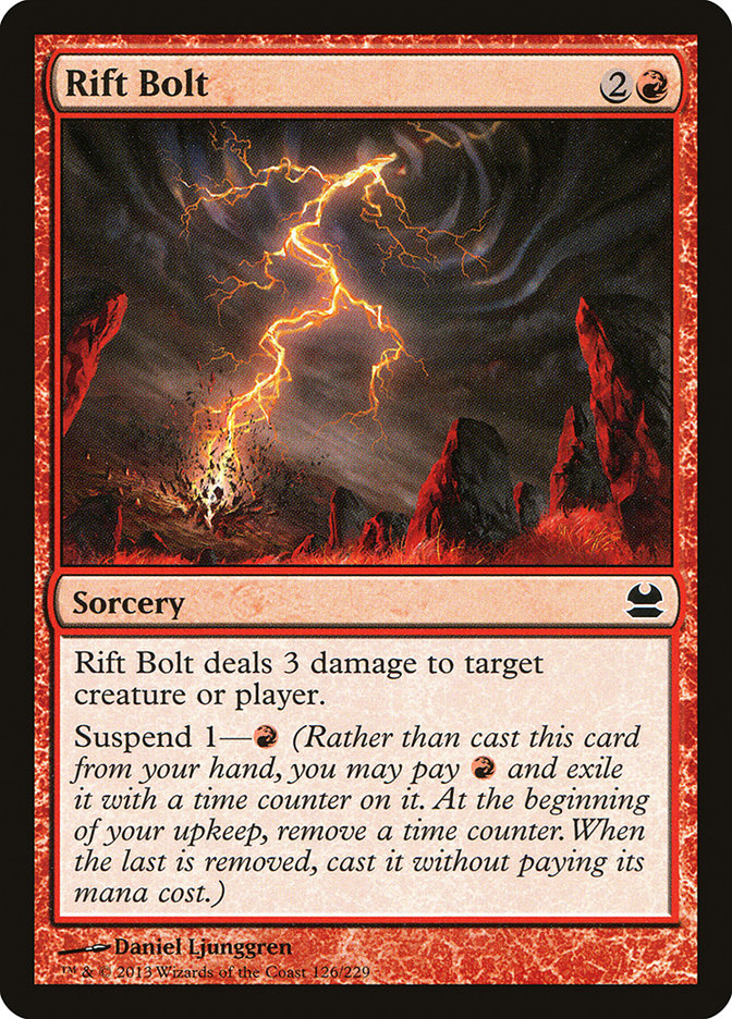 Rift Bolt [Modern Masters] | Webway Games
