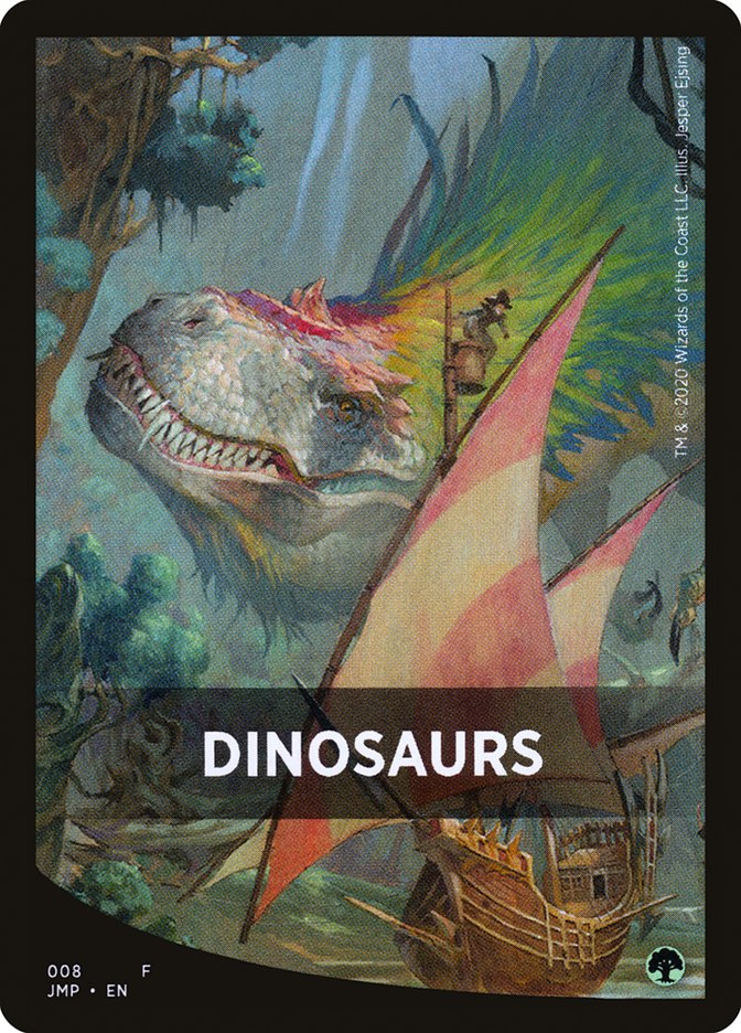 Dinosaurs Theme Card [Jumpstart Front Cards] | Webway Games