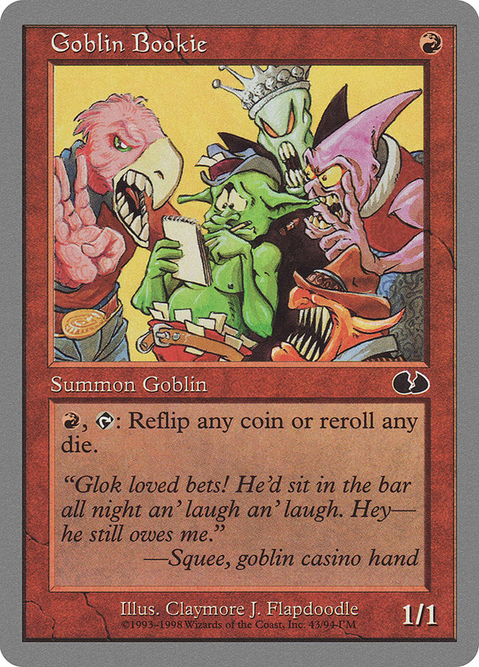 Goblin Bookie [Unglued] | Webway Games