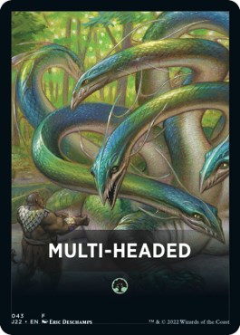 Multi-Headed Theme Card [Jumpstart 2022 Front Cards] | Webway Games