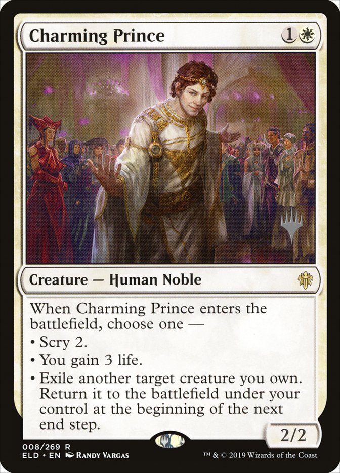 Charming Prince (Promo Pack) [Throne of Eldraine Promos] | Webway Games