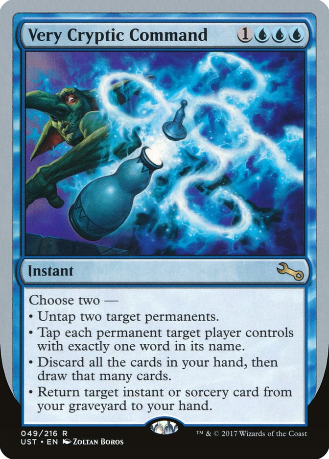 Very Cryptic Command [Unstable] | Webway Games