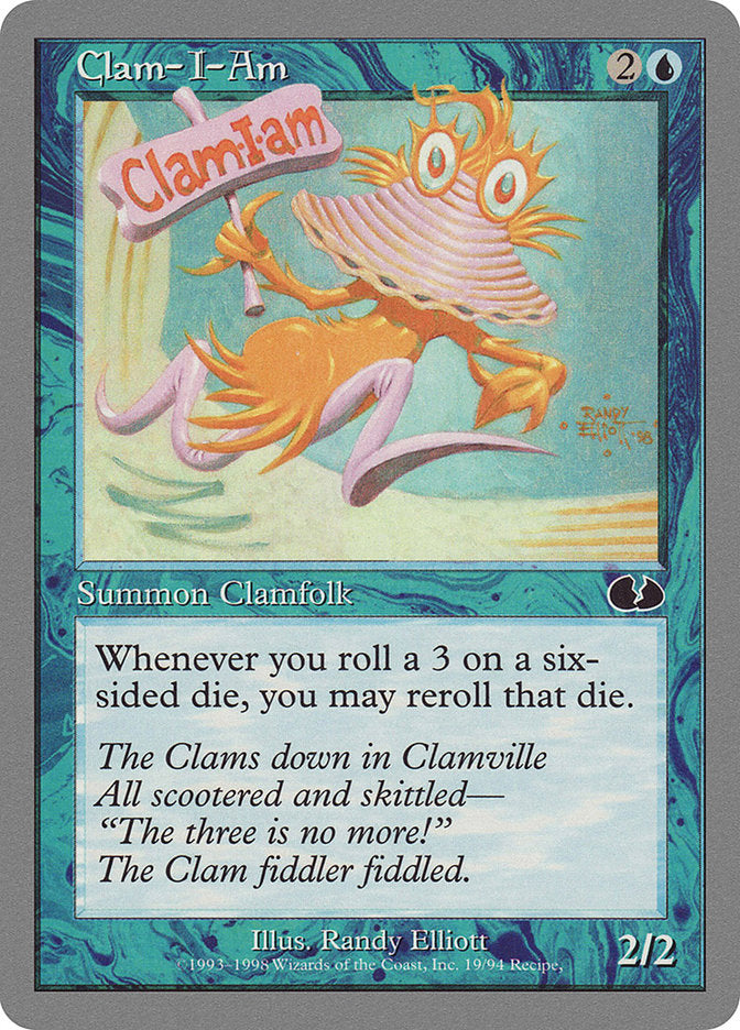 Clam-I-Am [Unglued] | Webway Games