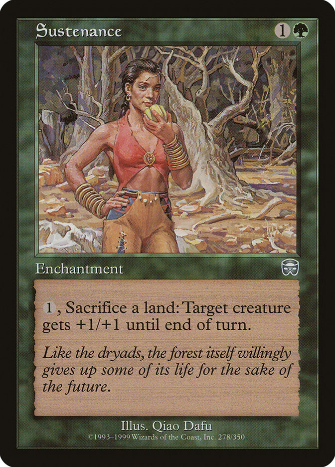 Sustenance [Mercadian Masques] | Webway Games