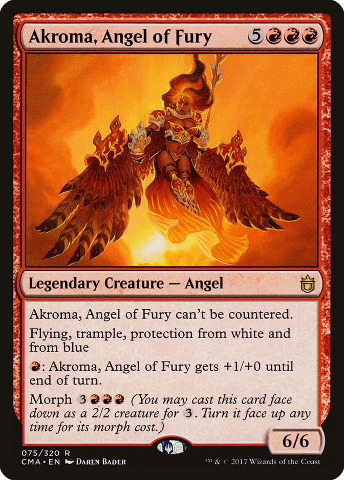 Akroma, Angel of Fury [Commander Anthology] | Webway Games