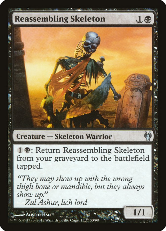 Reassembling Skeleton [Duel Decks: Izzet vs. Golgari] | Webway Games