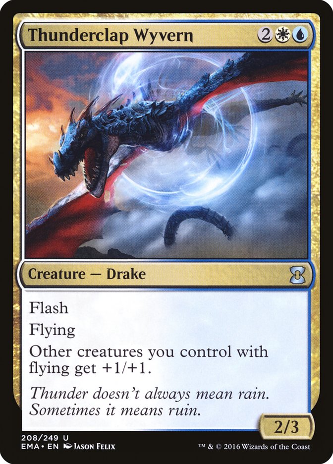 Thunderclap Wyvern [Eternal Masters] | Webway Games