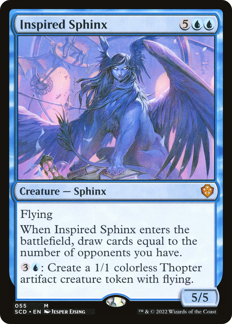 Inspired Sphinx [Starter Commander Decks] | Webway Games