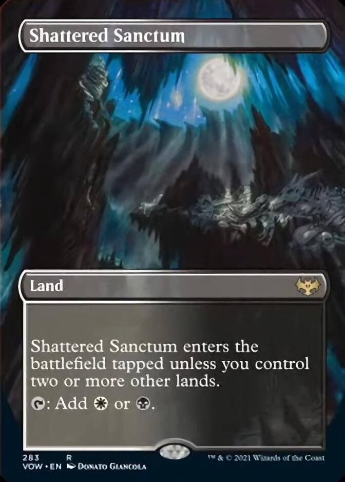 Shattered Sanctum (Borderless) [Innistrad: Crimson Vow] | Webway Games