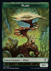 Plant // Citizen Double-sided Token [Streets of New Capenna Commander Tokens] | Webway Games