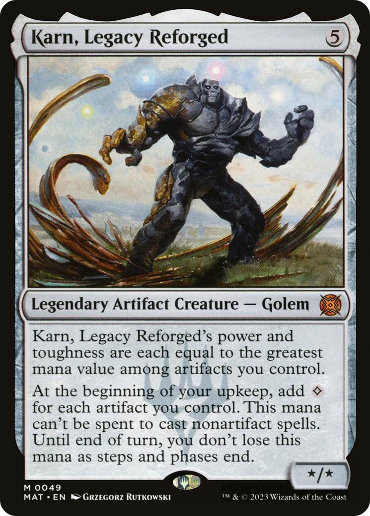 Karn, Legacy Reforged [March of the Machine: The Aftermath] | Webway Games
