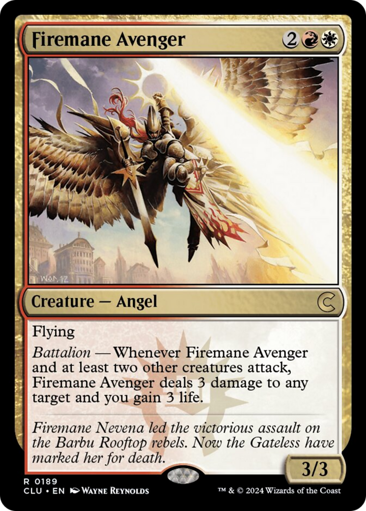Firemane Avenger [Ravnica: Clue Edition] | Webway Games