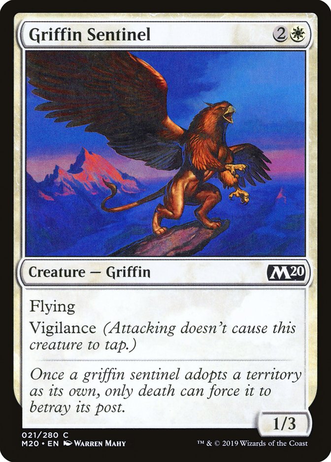 Griffin Sentinel [Core Set 2020] | Webway Games