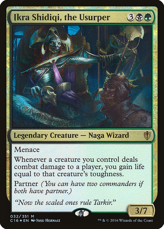 Ikra Shidiqi, the Usurper [Commander 2016] | Webway Games