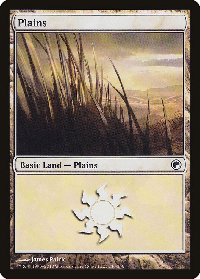 Plains (#230) [Scars of Mirrodin] | Webway Games