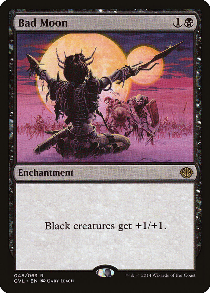 Bad Moon (Garruk vs. Liliana) [Duel Decks Anthology] | Webway Games