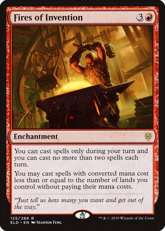 Fires of Invention [Throne of Eldraine] | Webway Games