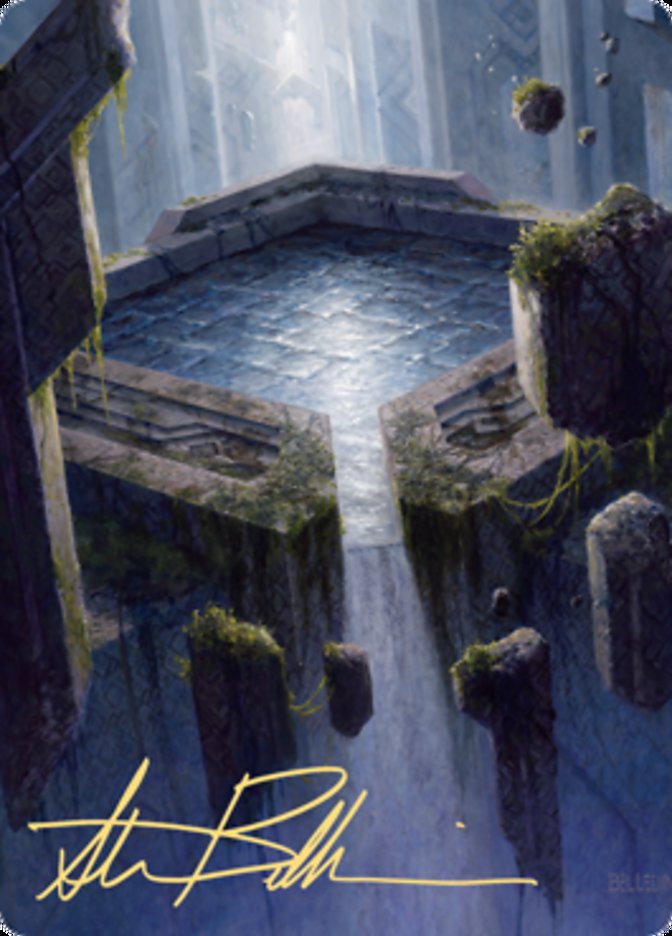 Morphic Pool Art Card (Gold-Stamped Signature) [Zendikar Rising Art Series] | Webway Games