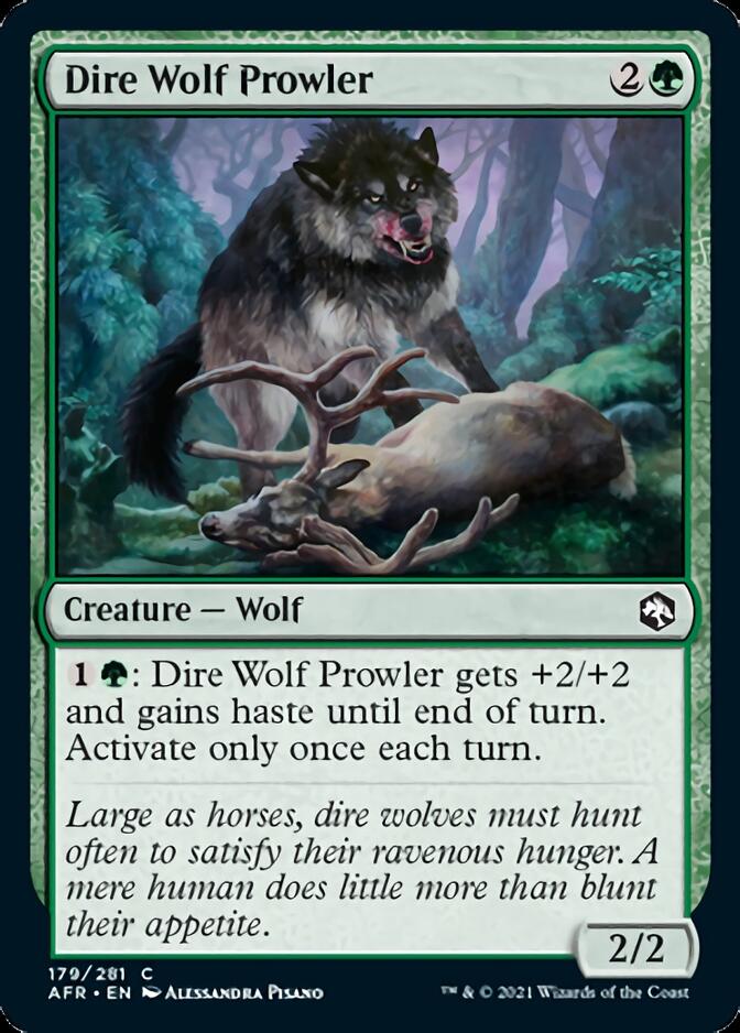 Dire Wolf Prowler [Dungeons & Dragons: Adventures in the Forgotten Realms] | Webway Games