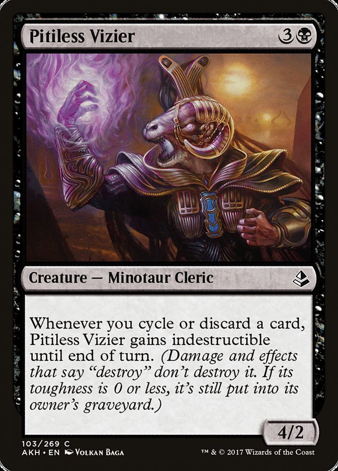 Pitiless Vizier [Amonkhet] | Webway Games