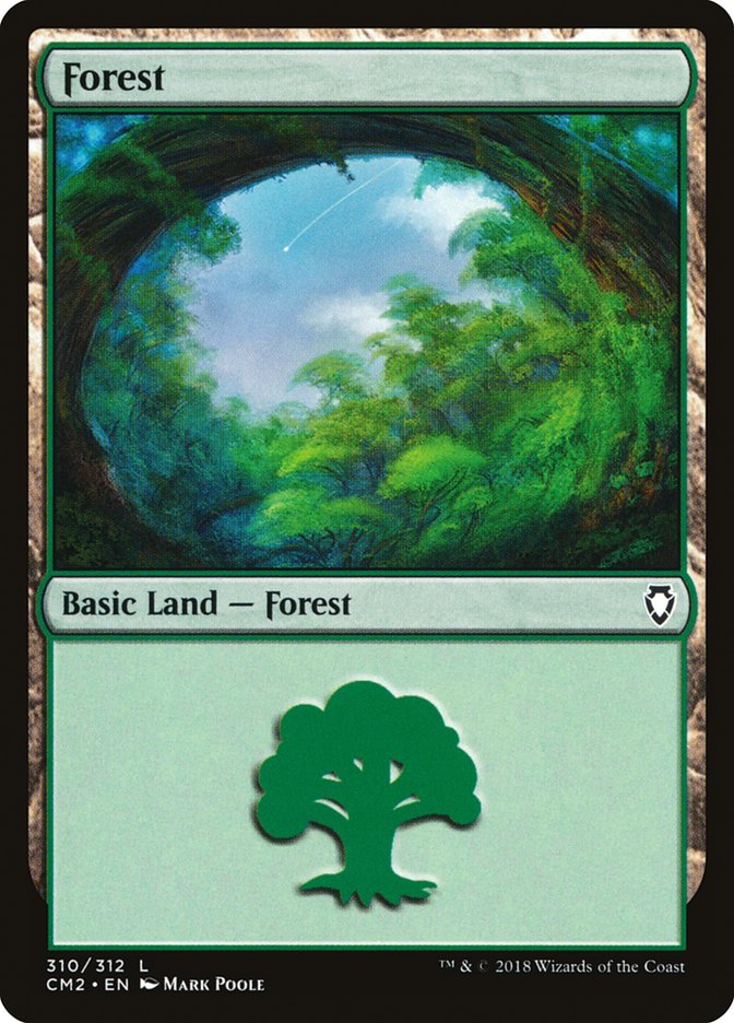 Forest (#310) [Commander Anthology Volume II] | Webway Games