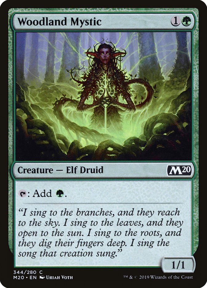 Woodland Mystic [Core Set 2020] | Webway Games