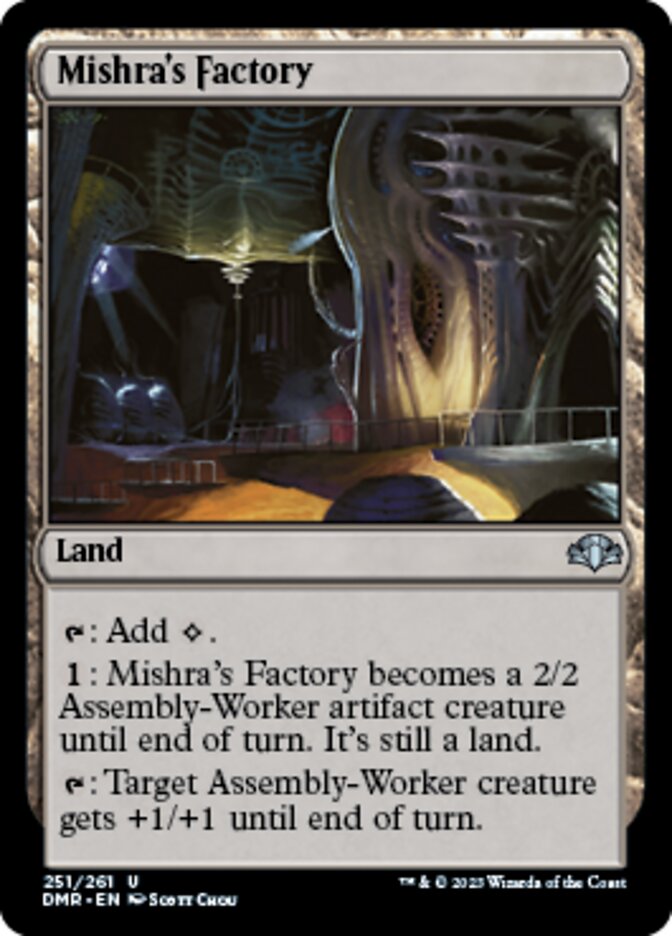 Mishra's Factory [Dominaria Remastered] | Webway Games