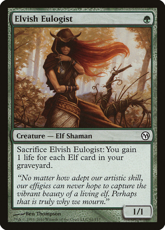 Elvish Eulogist [Duels of the Planeswalkers] | Webway Games