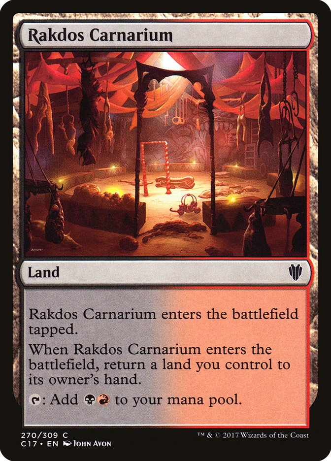 Rakdos Carnarium [Commander 2017] | Webway Games