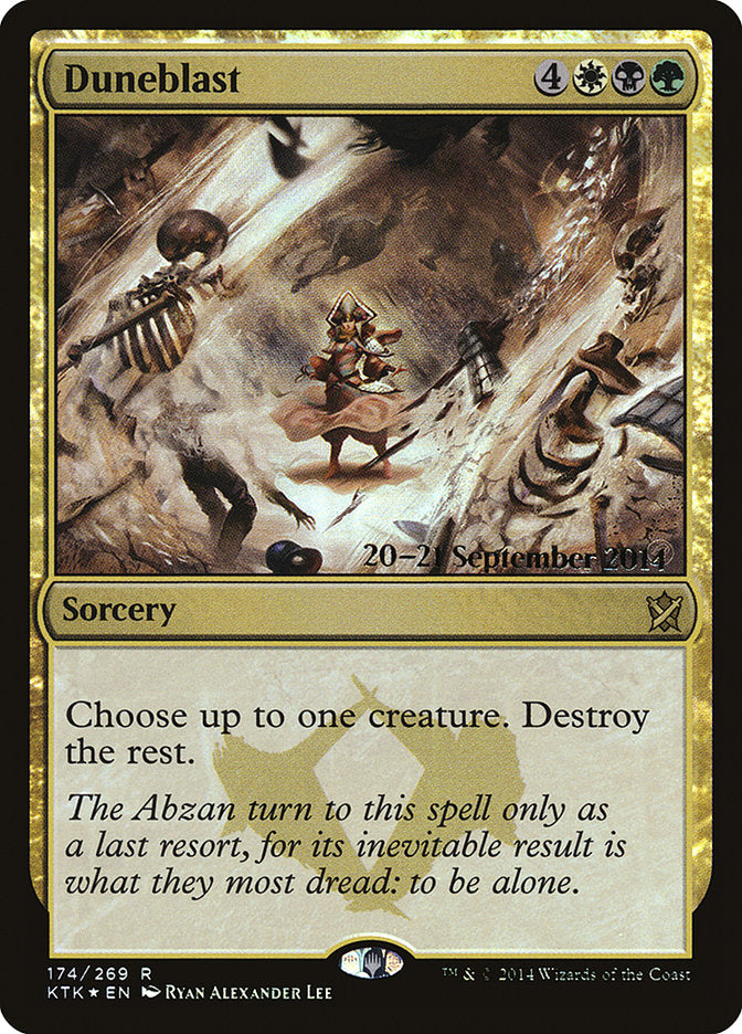 Duneblast  (Prerelease) [Khans of Tarkir Prerelease Promos] | Webway Games