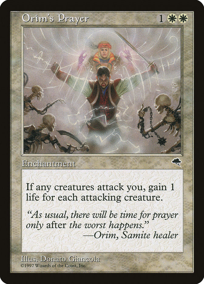 Orim's Prayer [Tempest] | Webway Games
