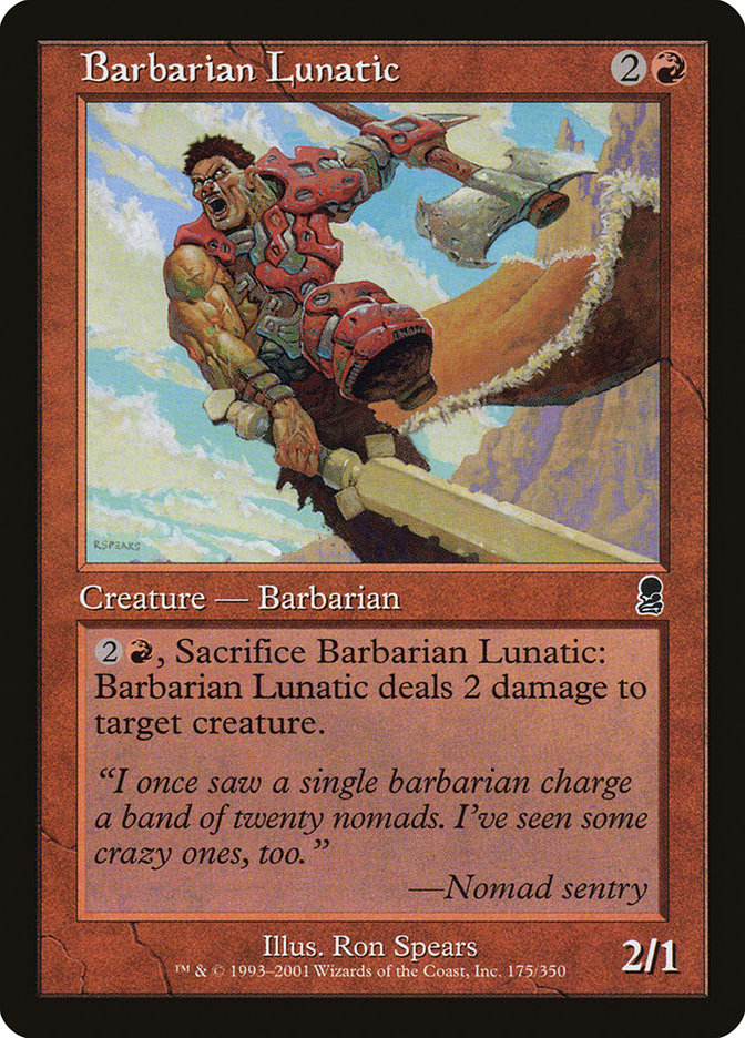 Barbarian Lunatic [Odyssey] | Webway Games