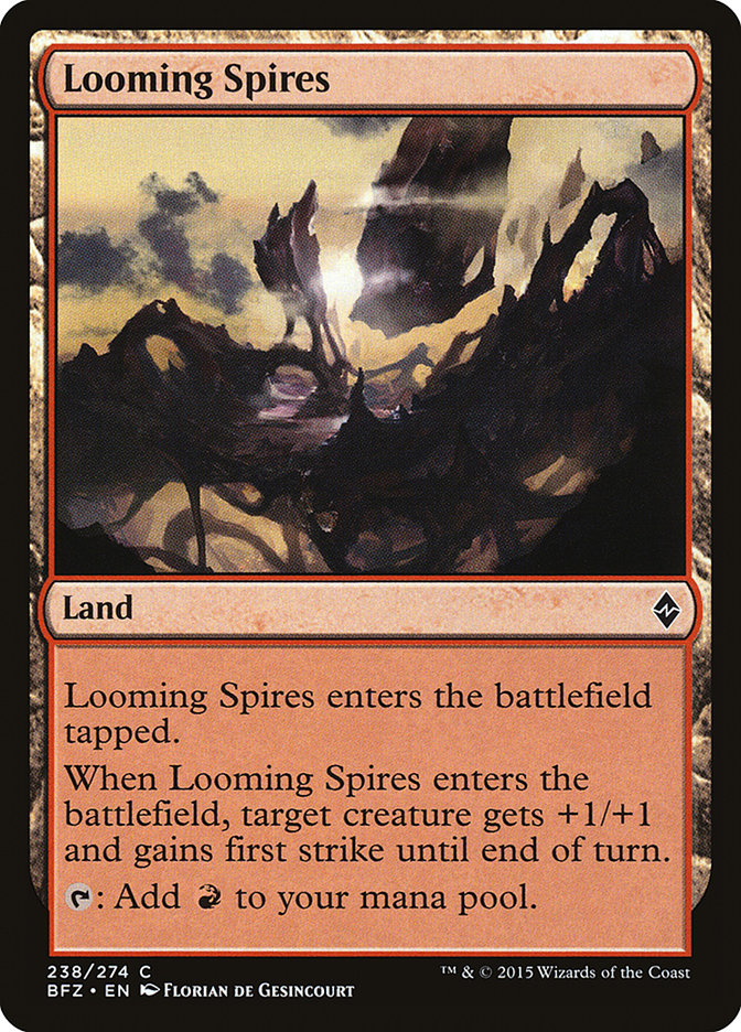 Looming Spires [Battle for Zendikar] | Webway Games