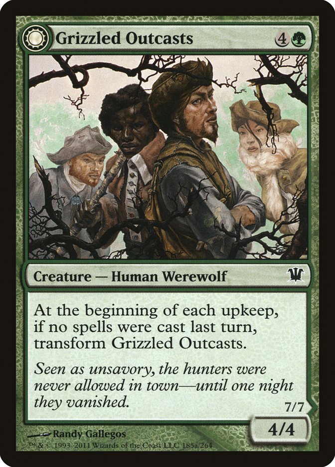 Grizzled Outcasts // Krallenhorde Wantons [Innistrad] | Webway Games