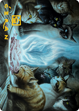 Can't Stay Away Art Card (Gold-Stamped Signature) [Innistrad: Midnight Hunt Art Series] | Webway Games