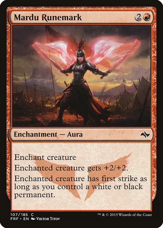 Mardu Runemark [Fate Reforged] | Webway Games