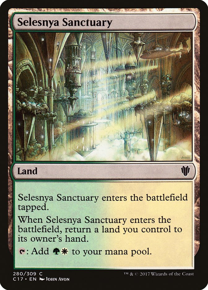 Selesnya Sanctuary [Commander 2017] | Webway Games