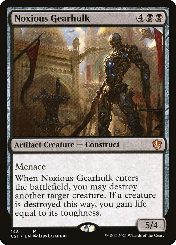 Noxious Gearhulk [Commander 2021] | Webway Games