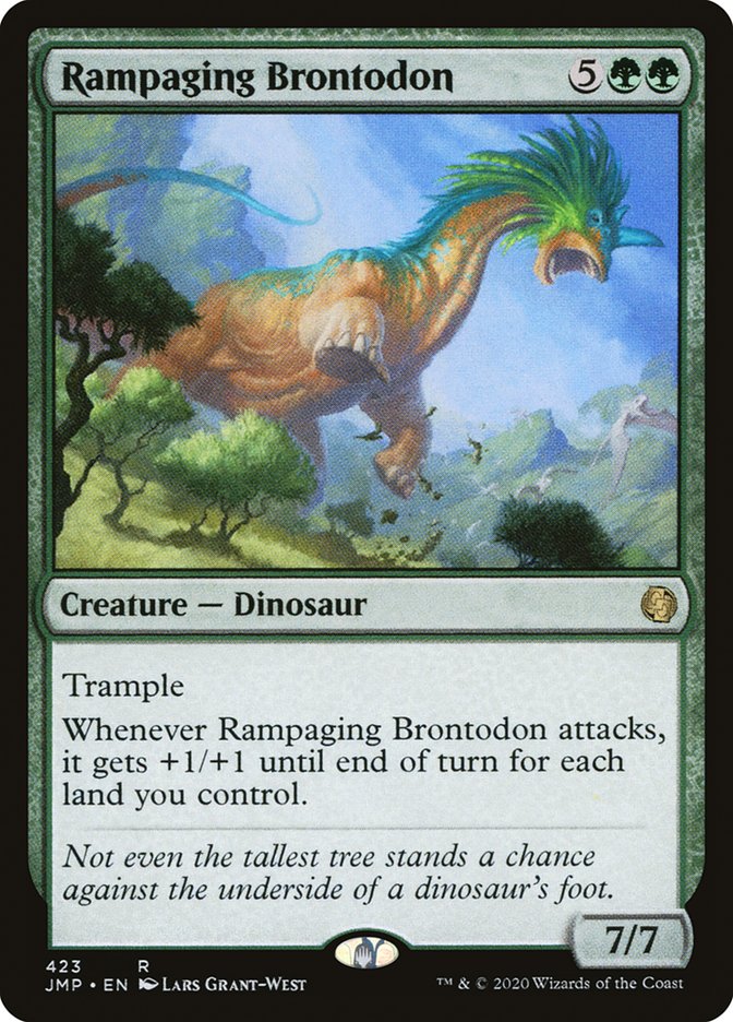 Rampaging Brontodon [Jumpstart] | Webway Games