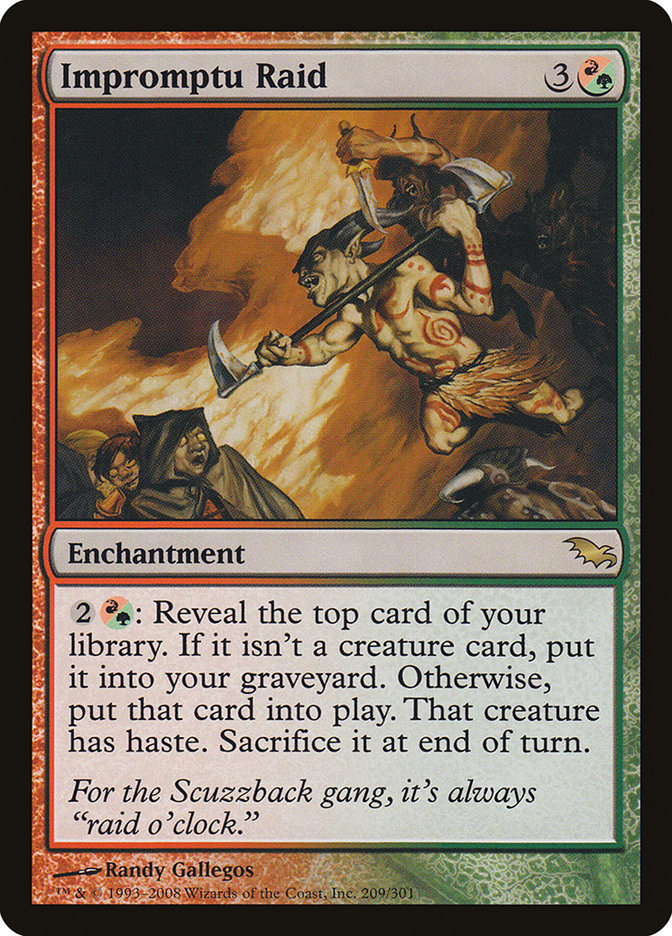 Impromptu Raid [Shadowmoor] | Webway Games