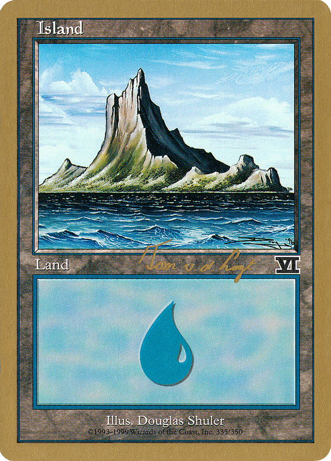 Island (tvdl335) (Tom van de Logt) [World Championship Decks 2000] | Webway Games