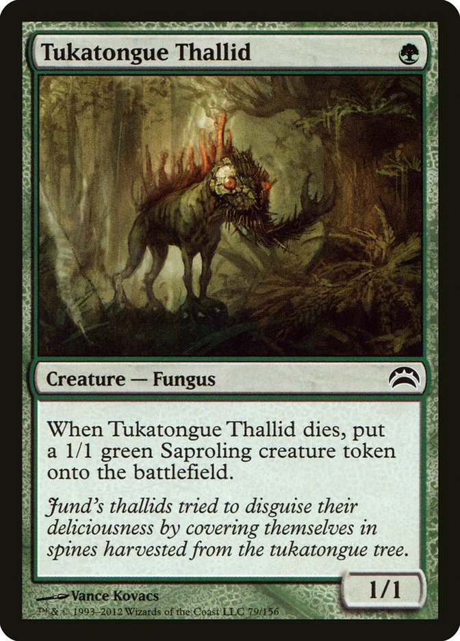 Tukatongue Thallid [Planechase 2012] | Webway Games