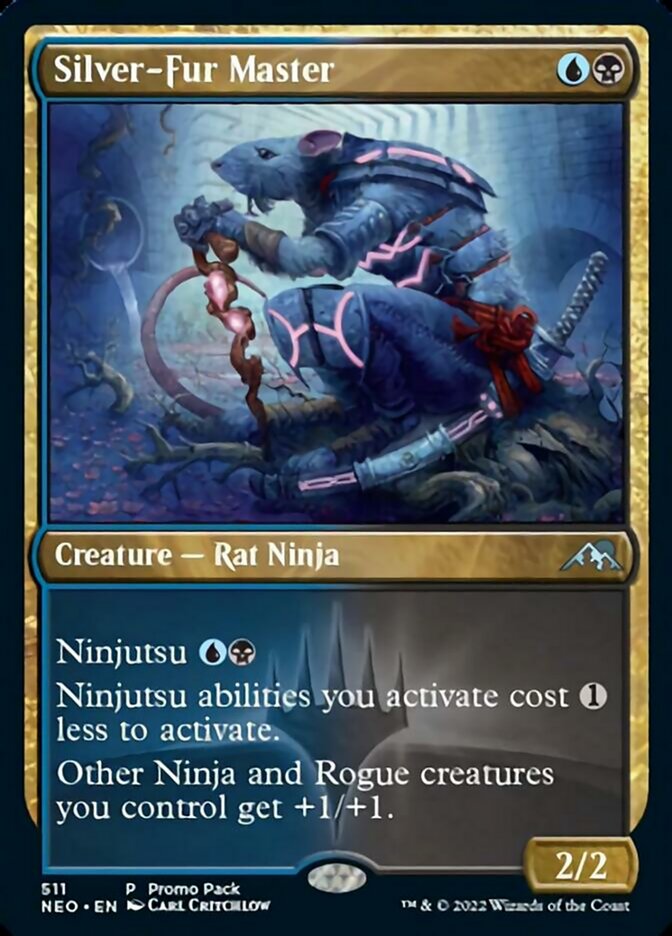 Silver-Fur Master (Promo Pack) [Kamigawa: Neon Dynasty Promos] | Webway Games