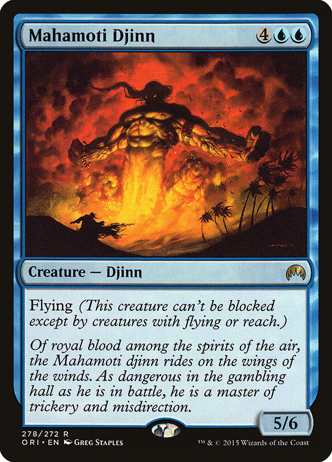 Mahamoti Djinn [Magic Origins] | Webway Games