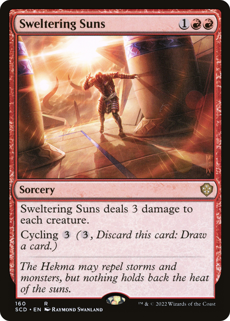 Sweltering Suns [Starter Commander Decks] | Webway Games