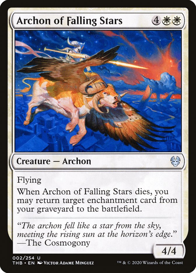 Archon of Falling Stars [Theros Beyond Death] | Webway Games
