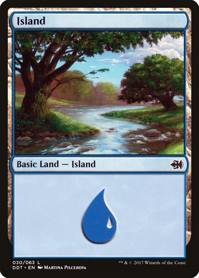 Island (#30) [Duel Decks: Merfolk vs. Goblins] | Webway Games