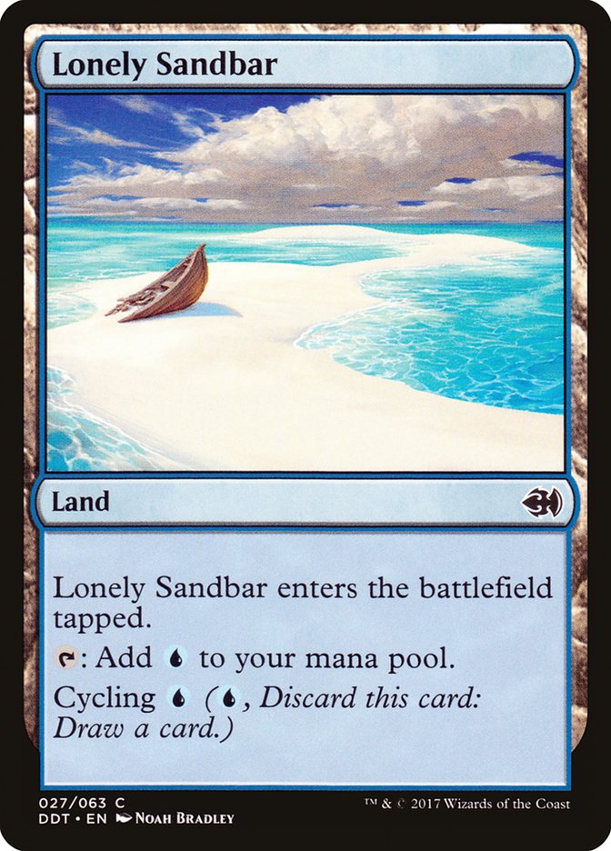 Lonely Sandbar [Duel Decks: Merfolk vs. Goblins] | Webway Games