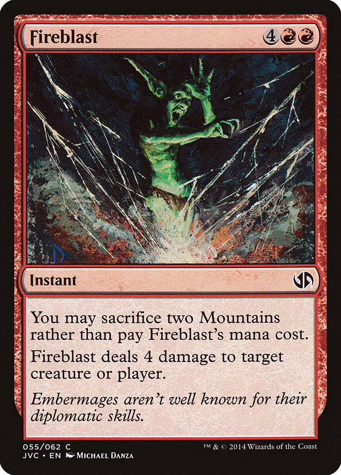 Fireblast [Duel Decks Anthology] | Webway Games