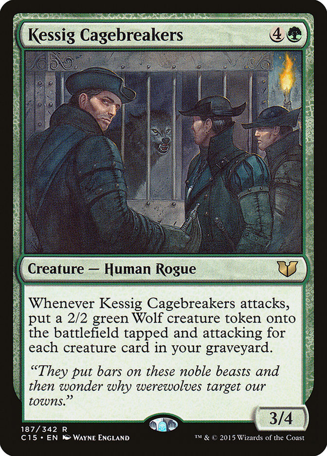 Kessig Cagebreakers [Commander 2015] | Webway Games